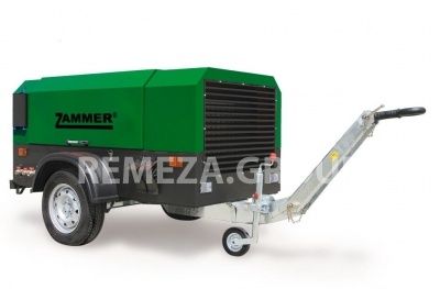 Дизельный компрессор Zammer 3.1/07-S  (на раме) Дизельный компрессор Zammer 3.1/07-S  (на раме) фото