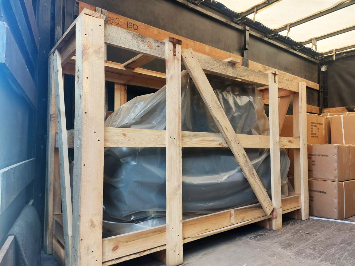 Отгрузка компрессора Remeza СБ4/С-50.LB24 А в г. Новосибирск