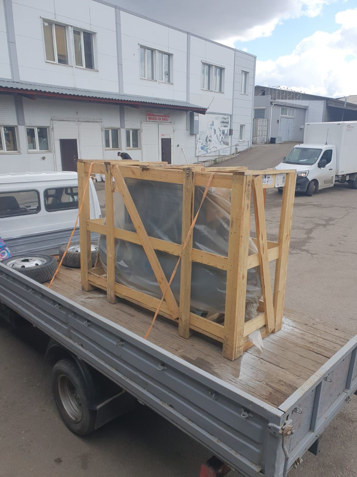 Отгрузка поршневого компрессора Remeza СБ4/Ф-500.LT100/16 в г. Красноярск