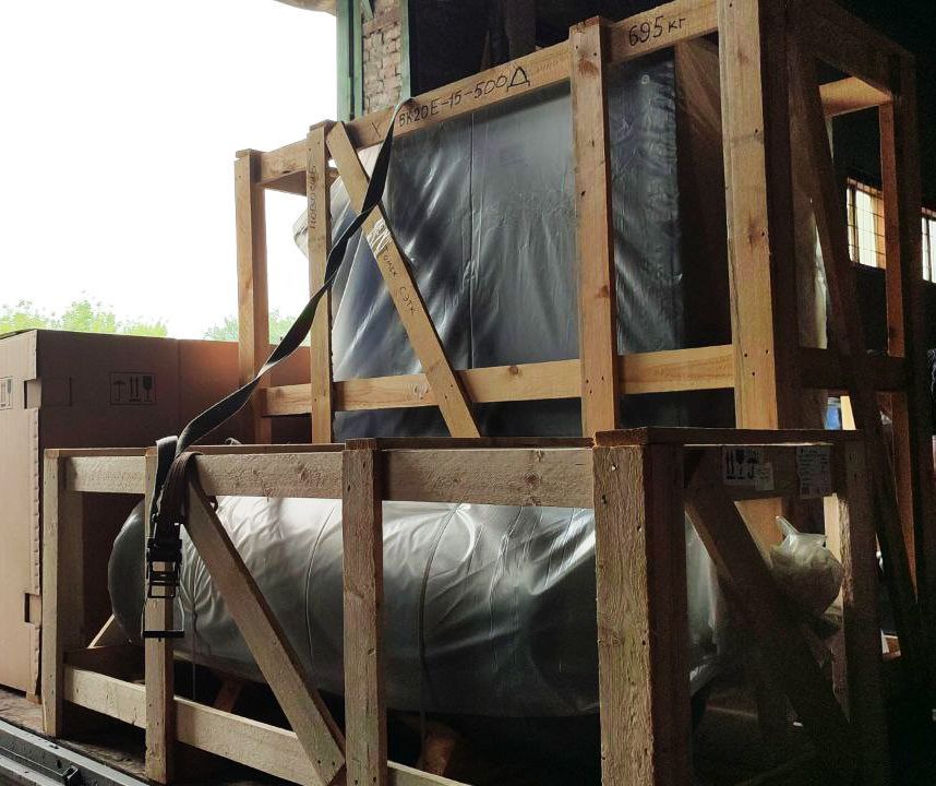 Отгрузка винтового компрессора Remeza ВК20Е-15-500Д в г. Новосибирск