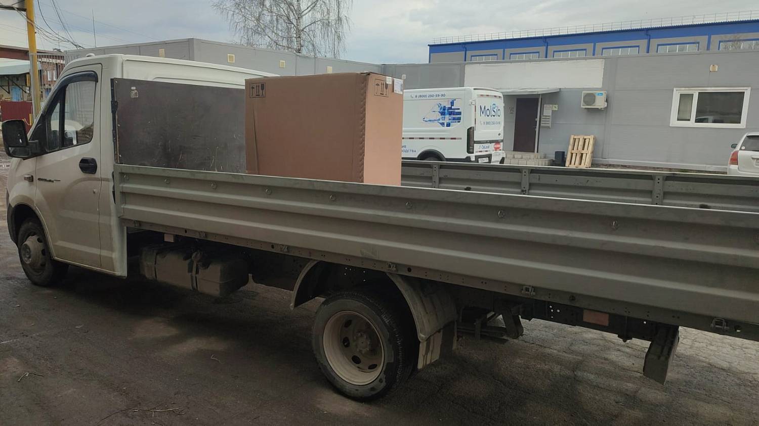 Отгрузка компрессора Remeza СБ4/С-100.LB50